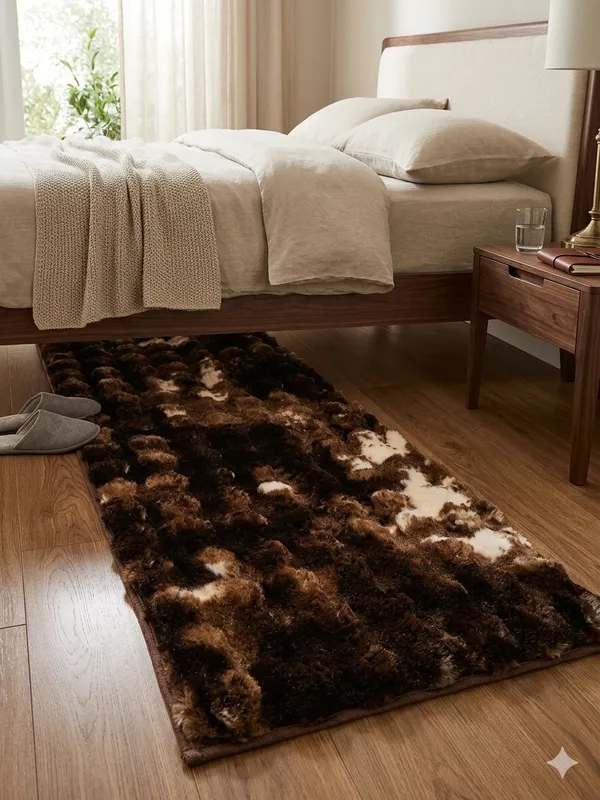 Faux_Fur_Plush_Abstract_Pattern_Area_Rug_Runner