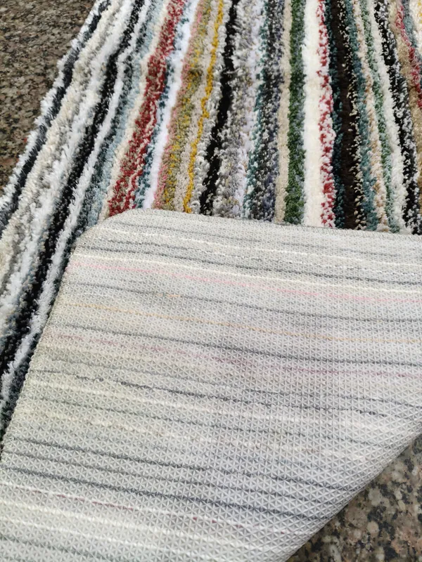 Microfiber_Striped_Anti_Slip_Skid_Bedside_|_Kitchen_|_Sofa_|_Rectangular_|_Machine_Washable_|_Runner_55x135cm_|Pack_of_1_(Multicolored)