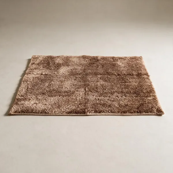 Brown_Textured_Solid_Shag_Area_Rug