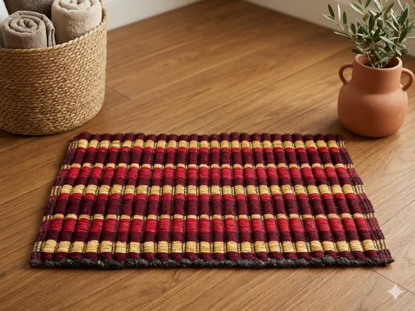 Woven_Traditional_Striped_Pattern_Floor_Rug_38x58cms_(Pack_of_2)_Best_use_Bathroom,_Door,_Room,_Kitchen