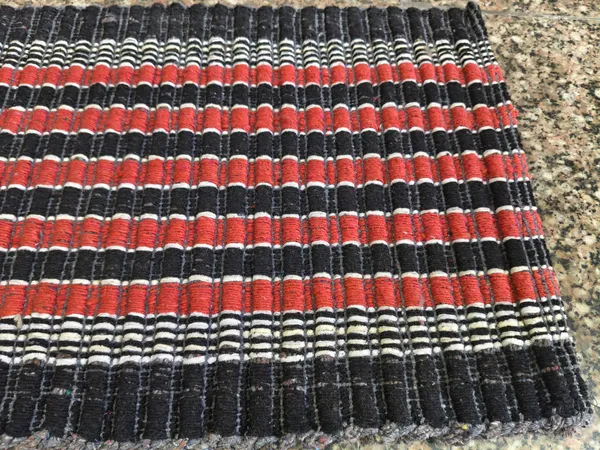 Rectangle_Durable_Door_Mats_for_Home_&_Living_Room_|_58x38cms_Rainy_Season_Mats_for_Floor_&_Footmats_for_Bedroom,_Kitchen_&_Balcony_|_Strips_-_Red_&_Black