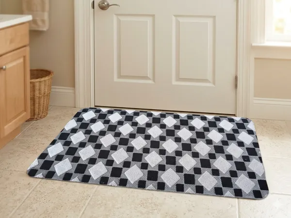 Water_absorb_anti_slip_Geometric_Pattern_Doormat_38x58cm_(Pack_of_2)_Best_use_Bathroom,_Door,_Kitchen