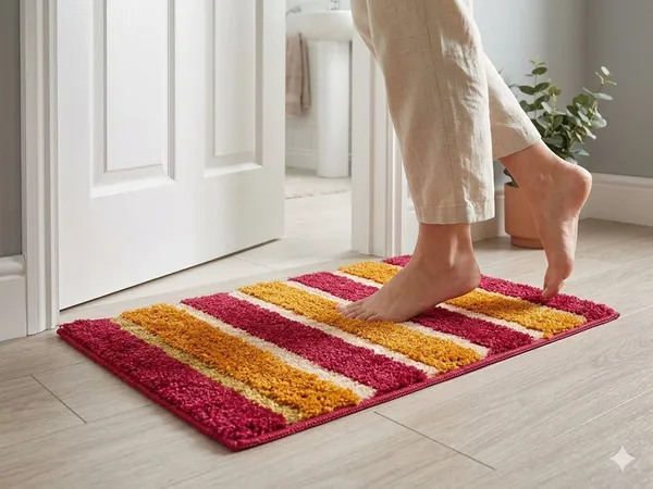 Festive_Colors_Microfiber_Bath_Mat_Soft_Anti_Slip_Skid_Luxury_Mats_for_Bathroom_Door_38X58_Cm_(Red)_Pack_of_2,_Rectangular