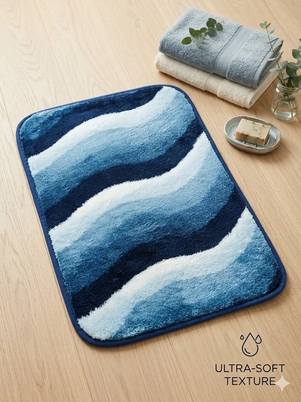 Ultra_soft_Print_Design_Bathroom_mat_38x58cm_Blue_(Pack_of_2)