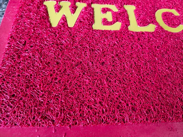 PVC_Welcome_Doormat_Red_38x58cm_(Pack_of_2)_Bathroom,_Door_Enterence