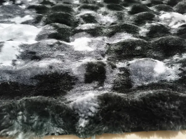 Ultra_Plush_Rabbit_Fur_Bubble_Mat,_Anti-Skid_Soft_Floor_Runner_for_Home,_Bedroom,_Livingroom_&_Entryway,_Dark_Grey_Tie_Die,_Runner_55x135_cm