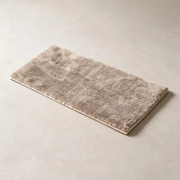 Shag_Microfiber_Anti-Skid_Soft_Floor_Runner_for_Home,_Bedroom,_Livingroom_&_Entryway,_Beige,_Runner_55x135_cm