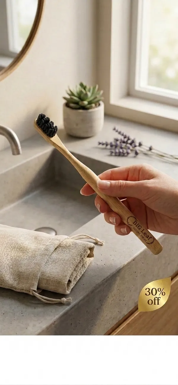 Big_Leaf_Bamboo_Toothbrush(NANO_BRISTLES)_BLACK