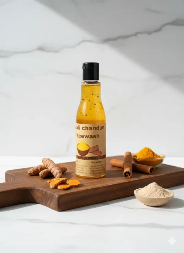 Haldi_Chandan_Face_Wash_100_Ml_-_Pack_of_2
