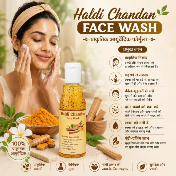 Haldi_Chandan_Face_Wash_100_Ml_-_Pack_of_2