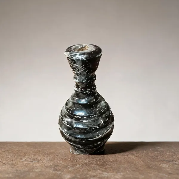 Antique_Wooden_Finish_Decorative_Urn_Vase_Pack_Of_2