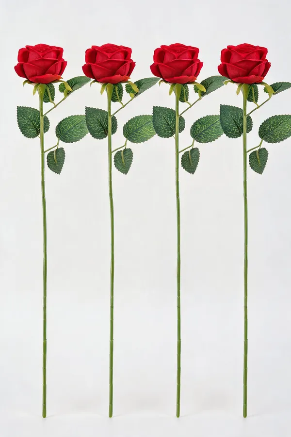 Red_Plastic_Decorative_Artificial_Rose_Stem_Pack_Of_4