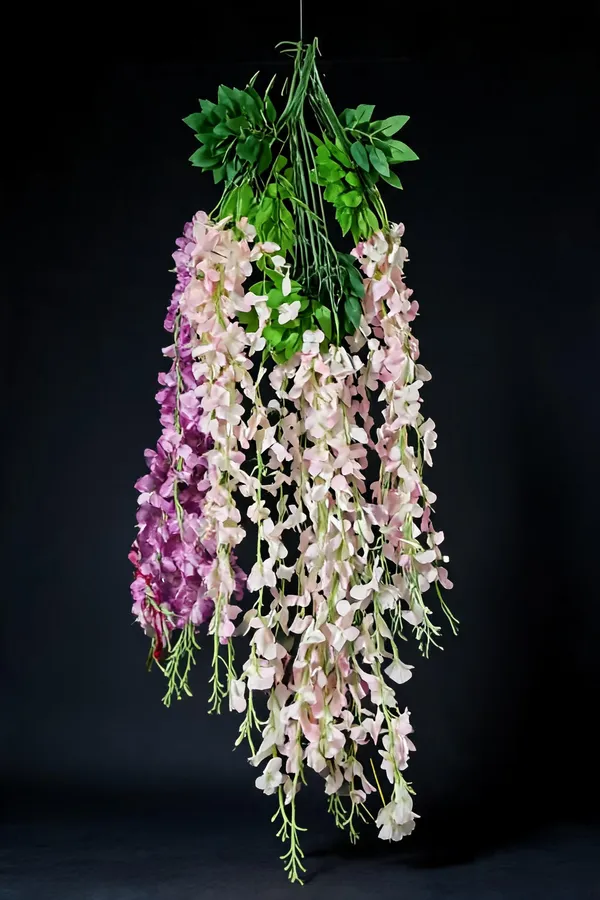 Off_White_Plastic_Decorative_Wisteria_Hanging_Garland_Pack_Of_8