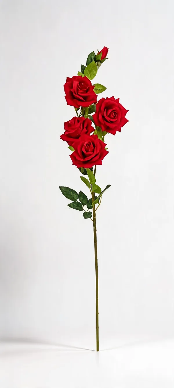 Red_Plastic_Decorative_Rose_Artificial_Floral_Stem_Pack_Of_2