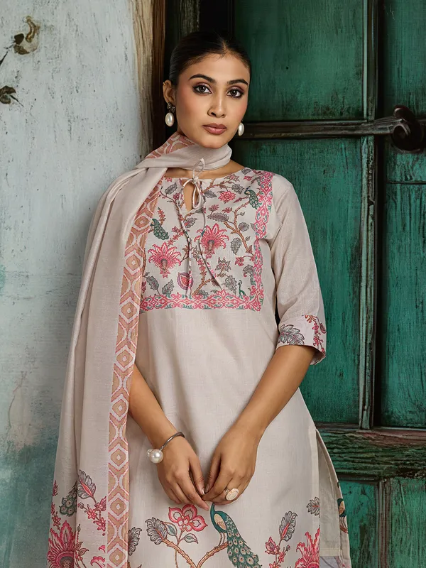 Off_White_Cotton_Blend_Straight_Kurta_Pant_Dupatta_Set_For_Women