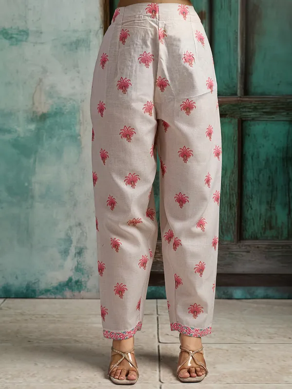 Off_White_Cotton_Blend_Straight_Kurta_Pant_Dupatta_Set_For_Women