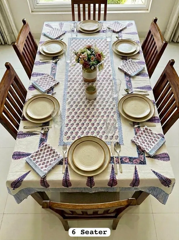 Cosmos_Floral_Print_6_Seater_Dining_Table_Cover_Set_With_6_Napkins