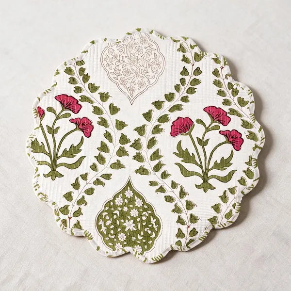 Cosmos_Cotton_Floral_Print_Round_Table_Mat