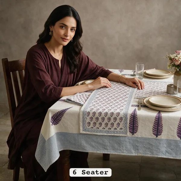 Cosmos_Floral_Print_6_Seater_Dining_Table_Cover_Set_With_6_Napkins