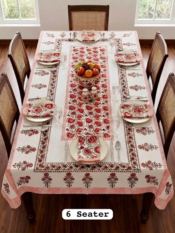 Cosmos_Fabric_Floral_Print_6_Seater_Table_Cover_Set_with_6_Napkins
