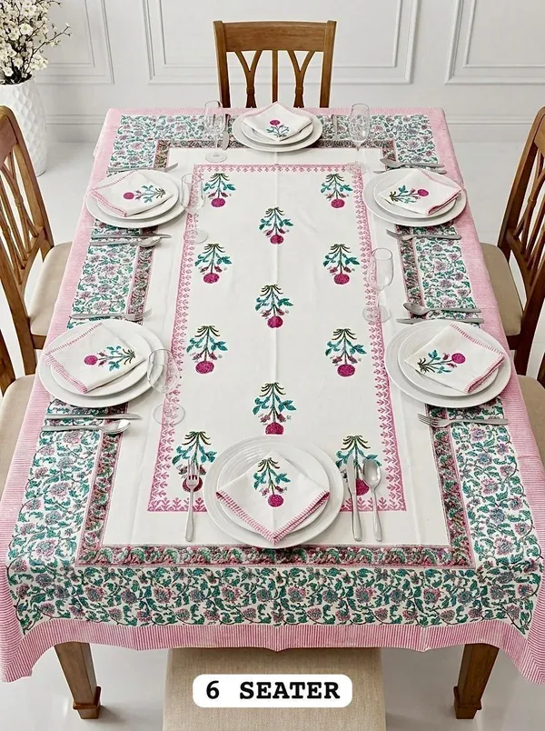 Cosmos_Floral_Print_6_Seater_Table_Cover_Set_with_6_Napkins