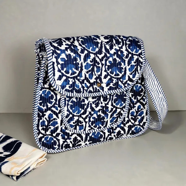 Cosmos_Blue_Cotton_Quilted_Sling_Bag_For_Women
