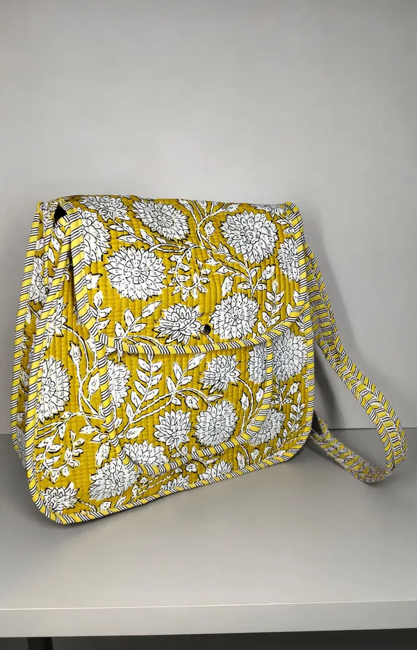 Cosmos_Yellow_Cotton_Floral_Print_Sling_Bag_For_Women