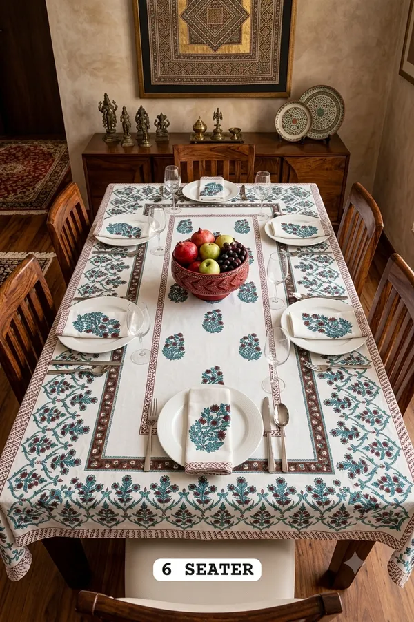 Cosmos_Printed_Floral_6_Seater_Dining_Table_Cover_Set_with_6_Napkins