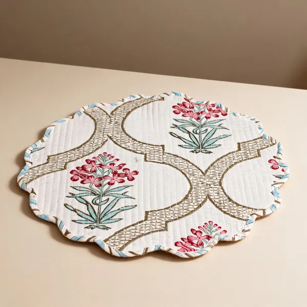 Cosmos_Fabric_Floral_Print_Quilted_Round_Table_Mat