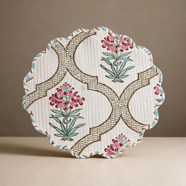 Cosmos_Fabric_Floral_Print_Quilted_Round_Table_Mat
