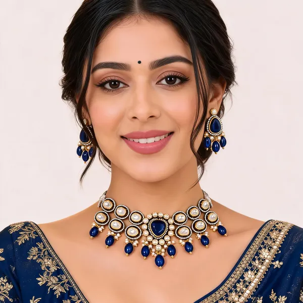 Blue_Stone_Necklace_And_Earrings_Set_For_Women