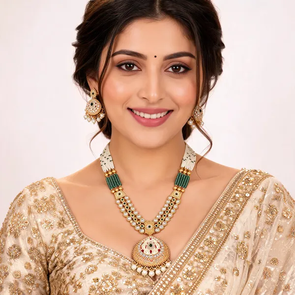 Gold_Tone_Kundan_Necklace_Set_With_Earrings_For_Women