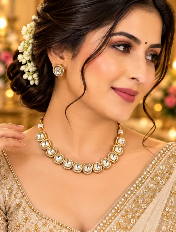 Gold_Tone_Kundan_Necklace_And_Earrings_Set_for_Women