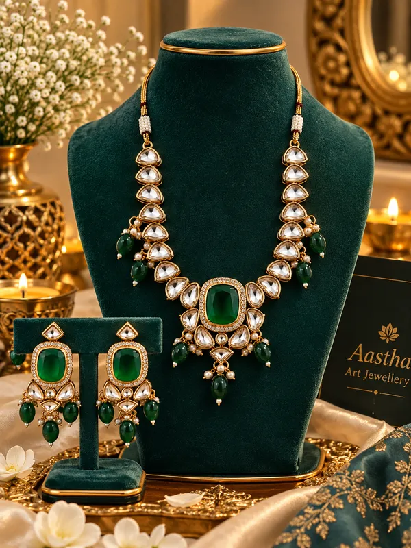 Green_Gold_Tone_Kundan_Necklace_Set_for_Women