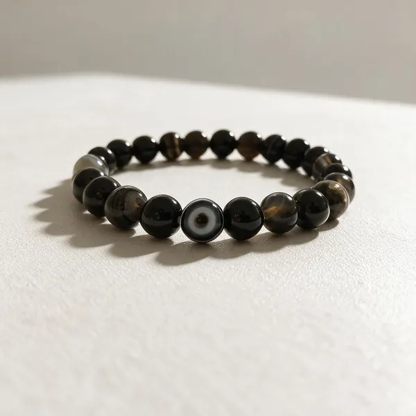 Black_Crystal_Bracelet_For_Unisex