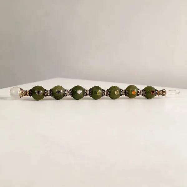 Green_Crystal_Bracelet_For_Unisex