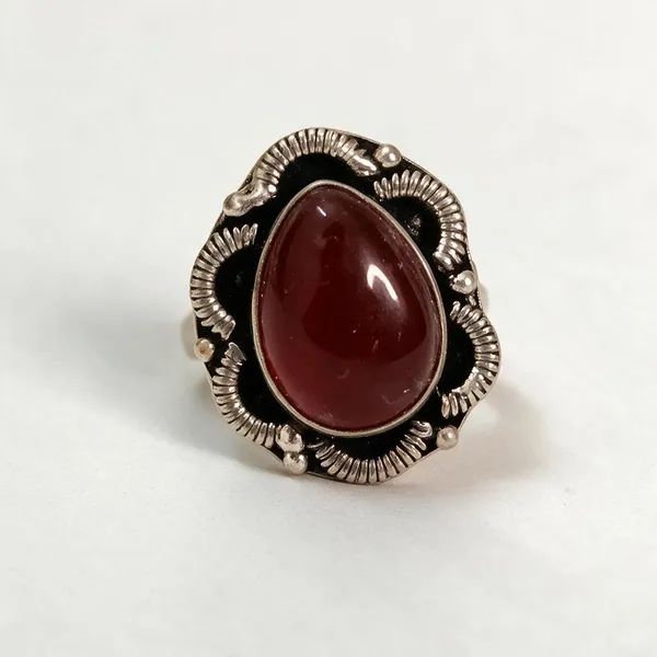 Maroon_Crystal_Oval_Statement_Ring_For_Women