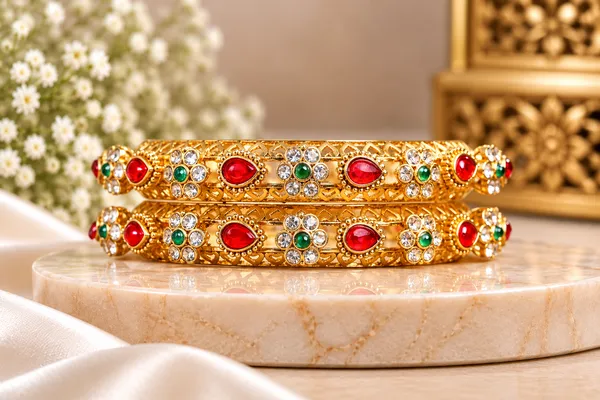 Gold_Tone_Traditional_Bangles_Set_For_Women