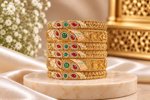 Gold_Toned_Traditional_Stone_Studded_Bangle_Set_For_Women