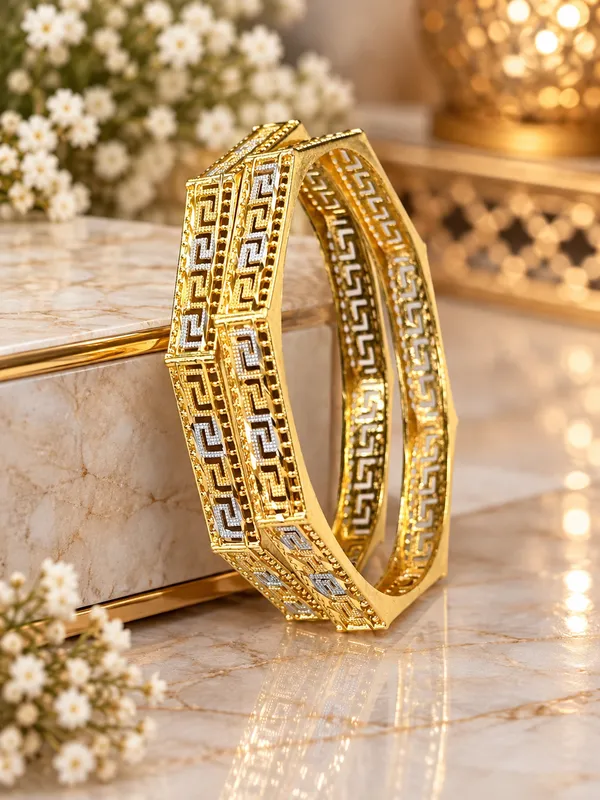 Green_Pearl_Embellished_Bangle_Set_For_Women