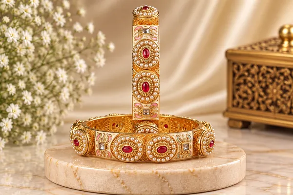 Gold_Tone_Embellished_Bangles_For_Women