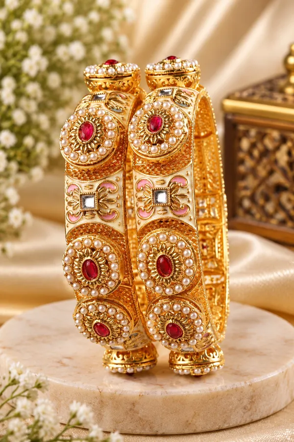 Gold_Tone_Embellished_Bangles_For_Women