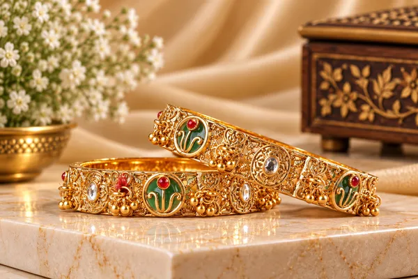 Gold_Tone_Traditional_Embellished_Bangles_Set_For_Women