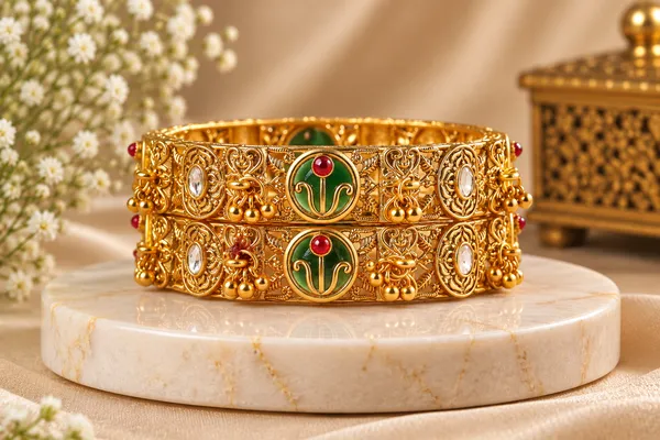 Gold_Tone_Traditional_Embellished_Bangles_Set_For_Women