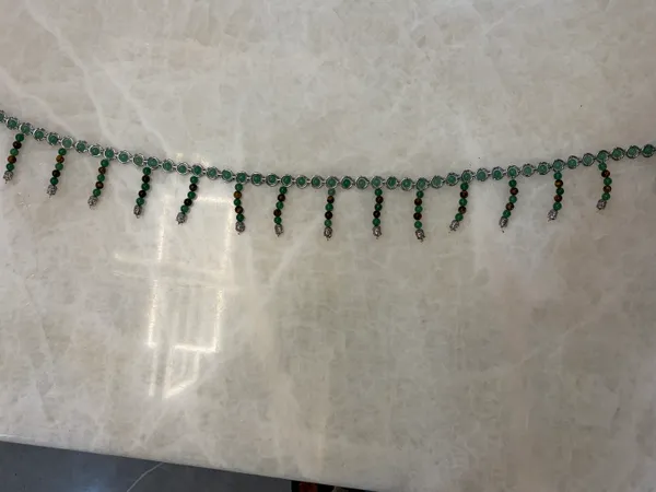 Green_Beaded_Traditional_Waist_Chain_for_Women