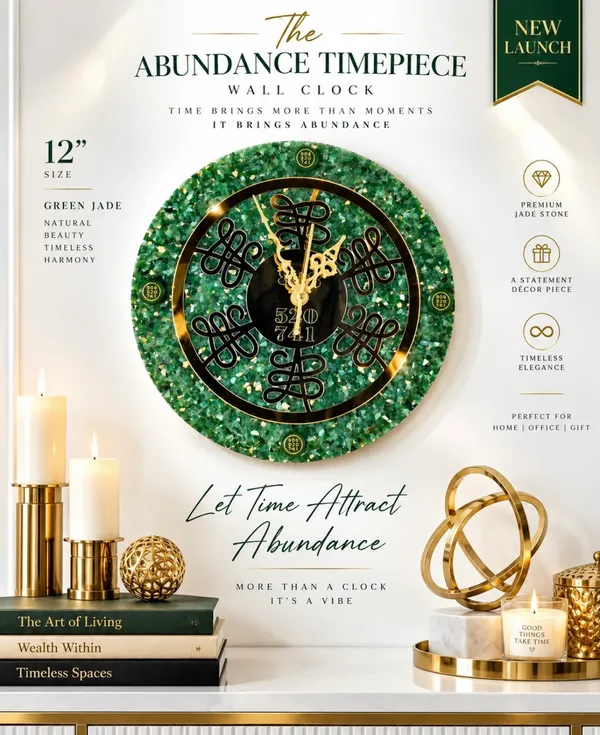 Green_Jade_Contemporary_12_Inch_Wall_Clock