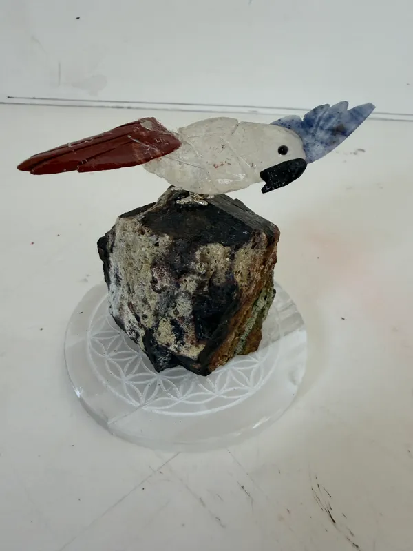 Multicolour_Stone_Bird_Sculpture_Showpiece