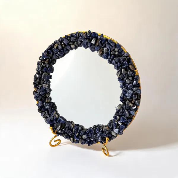 Blue_Stone_Embellished_Round_Wall_Mirror