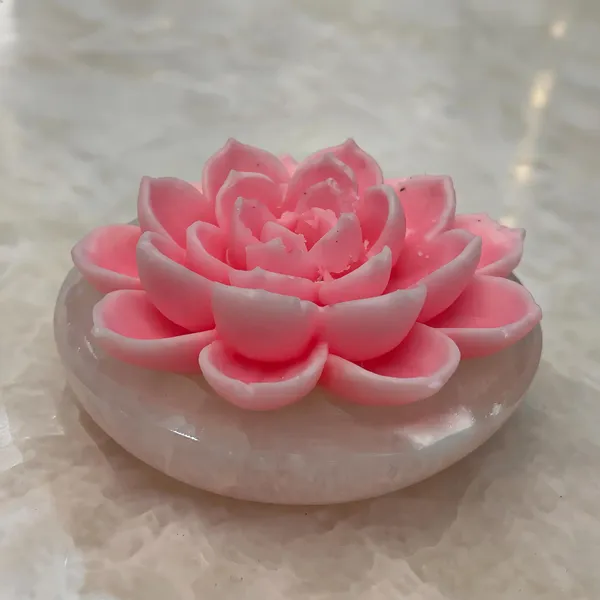 Wax_Floral_Pink_Lotus_Decorative_Candle