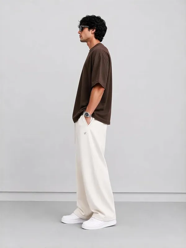Brown_Cotton_Oversized_Bio-Washed_T-Shirt_For_Men